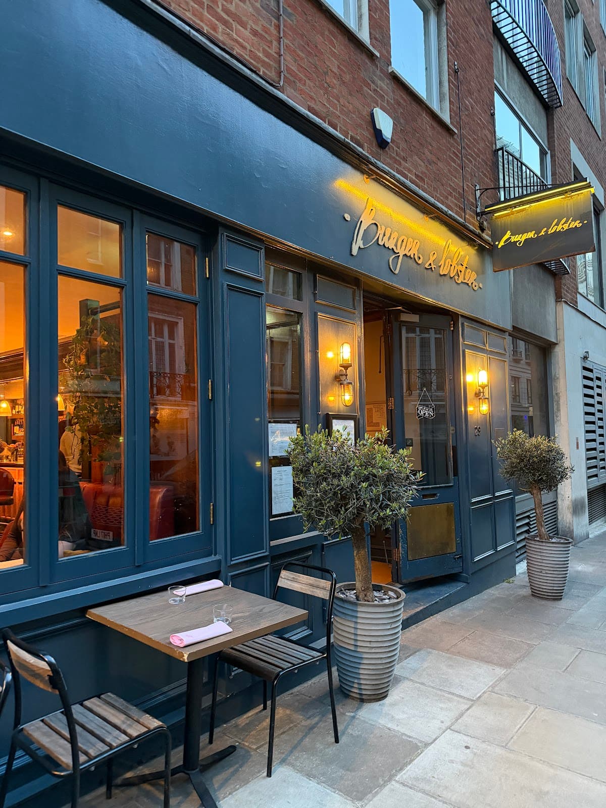 Burger & Lobster Mayfair