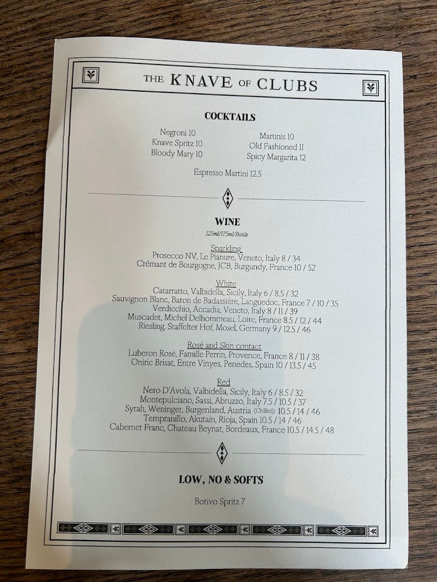 The Knave of Clubs
