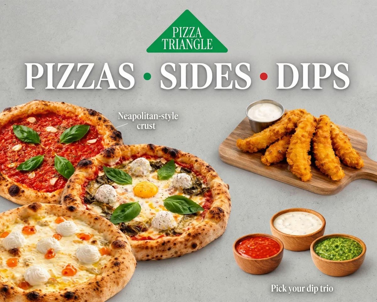 Pizza Triangle Sheffield - Neapolitan & Wood-Fired Pizza