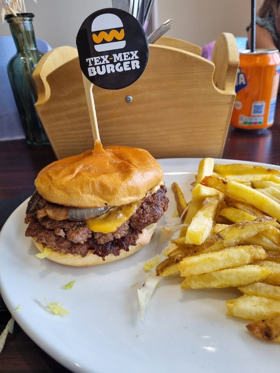 Tex-Mex burger Kirkcaldy