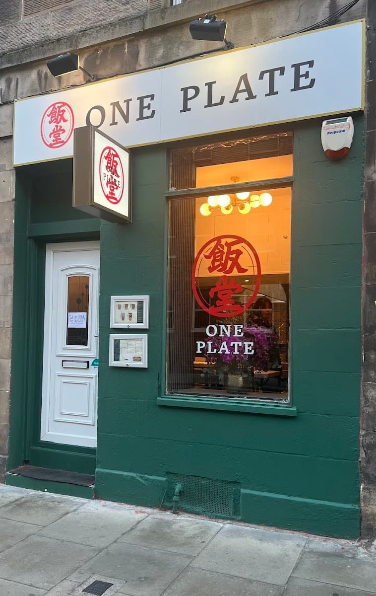 One plate