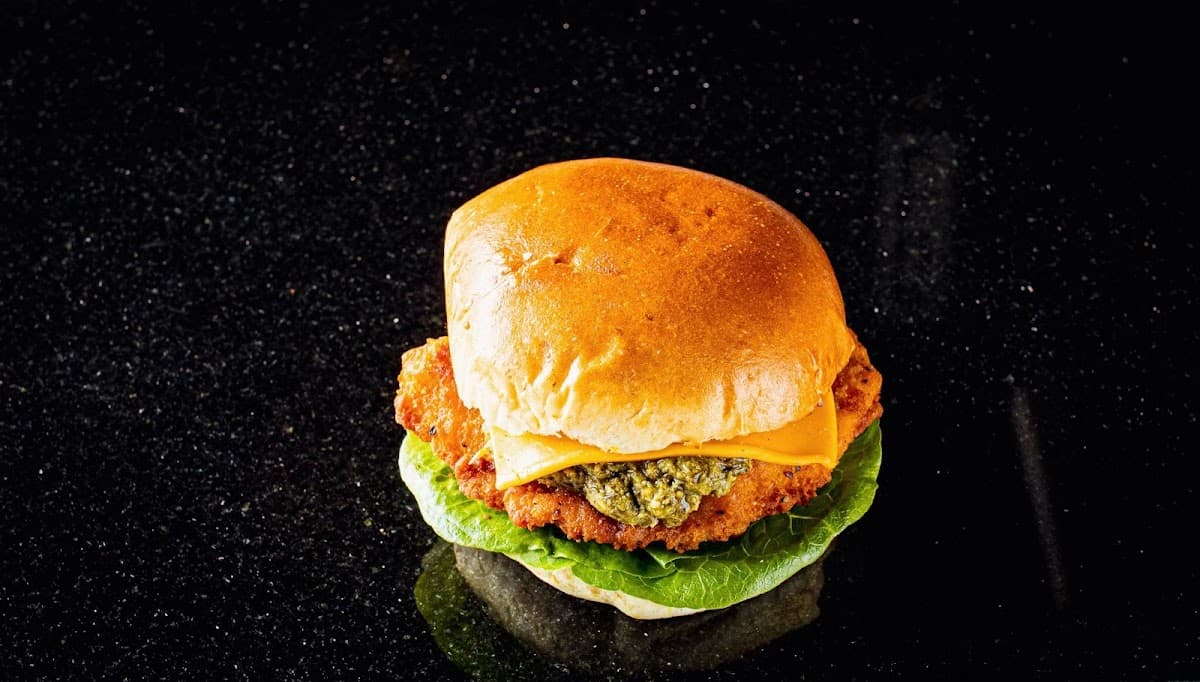 Gourmet Burger and Fries