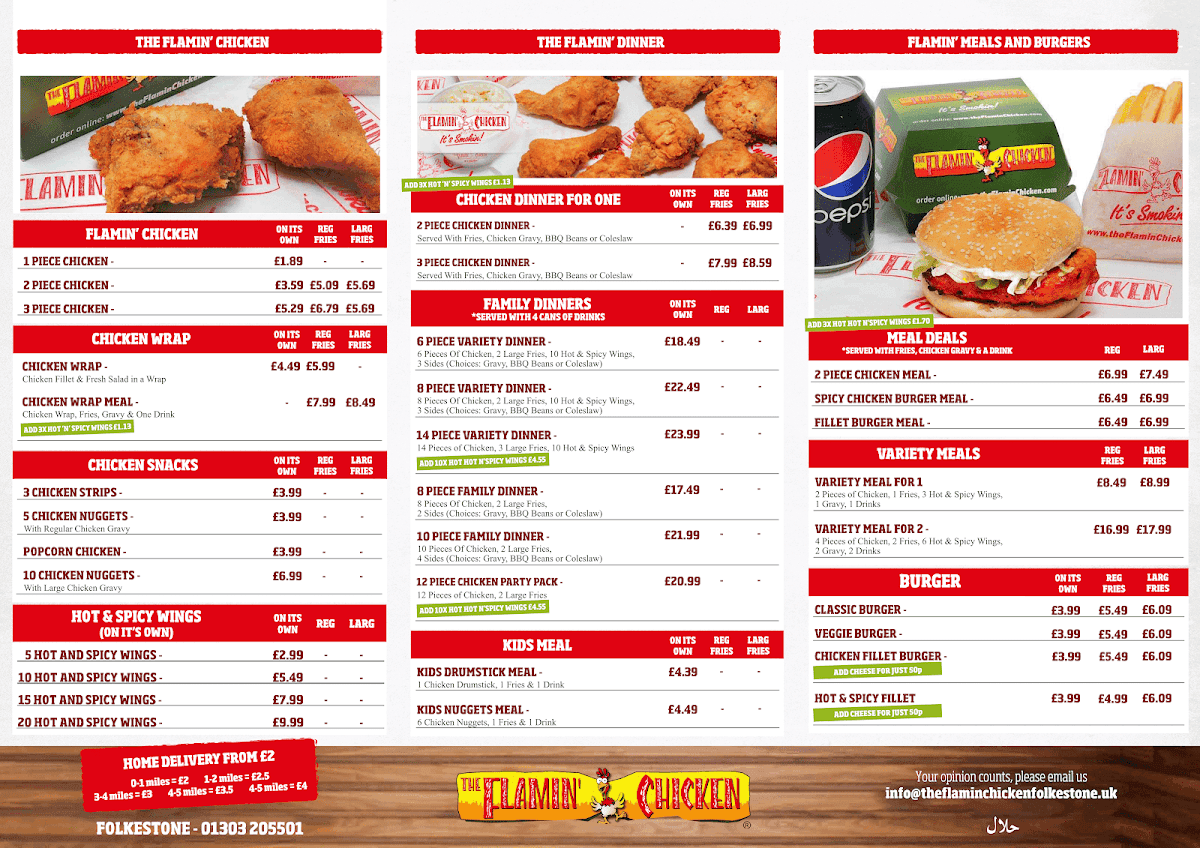 The Flamin' Chicken - Folkestone
