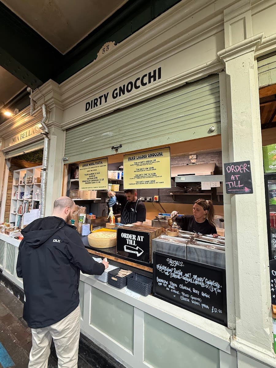 Dirty gnocchi (Cardiff Market)