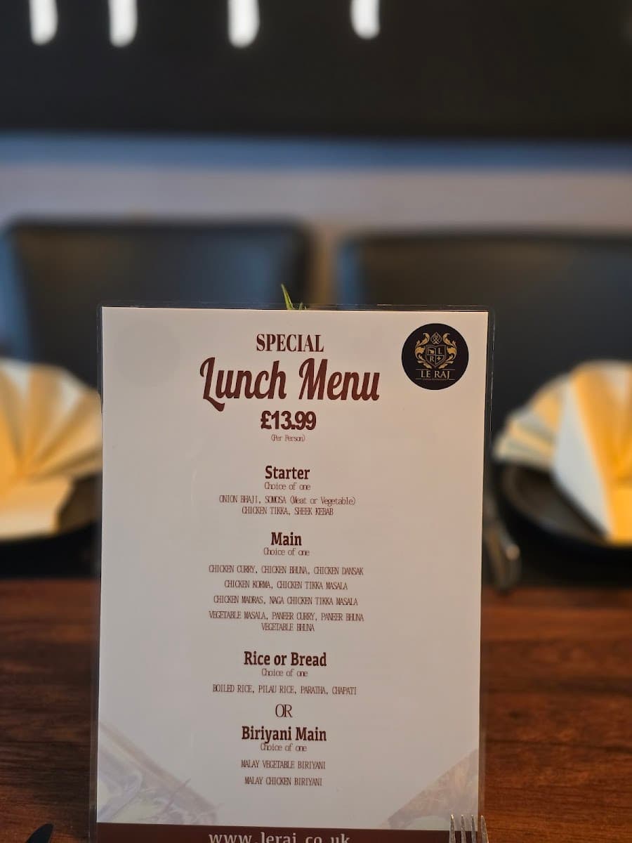 Le Raj Indian Restaurant