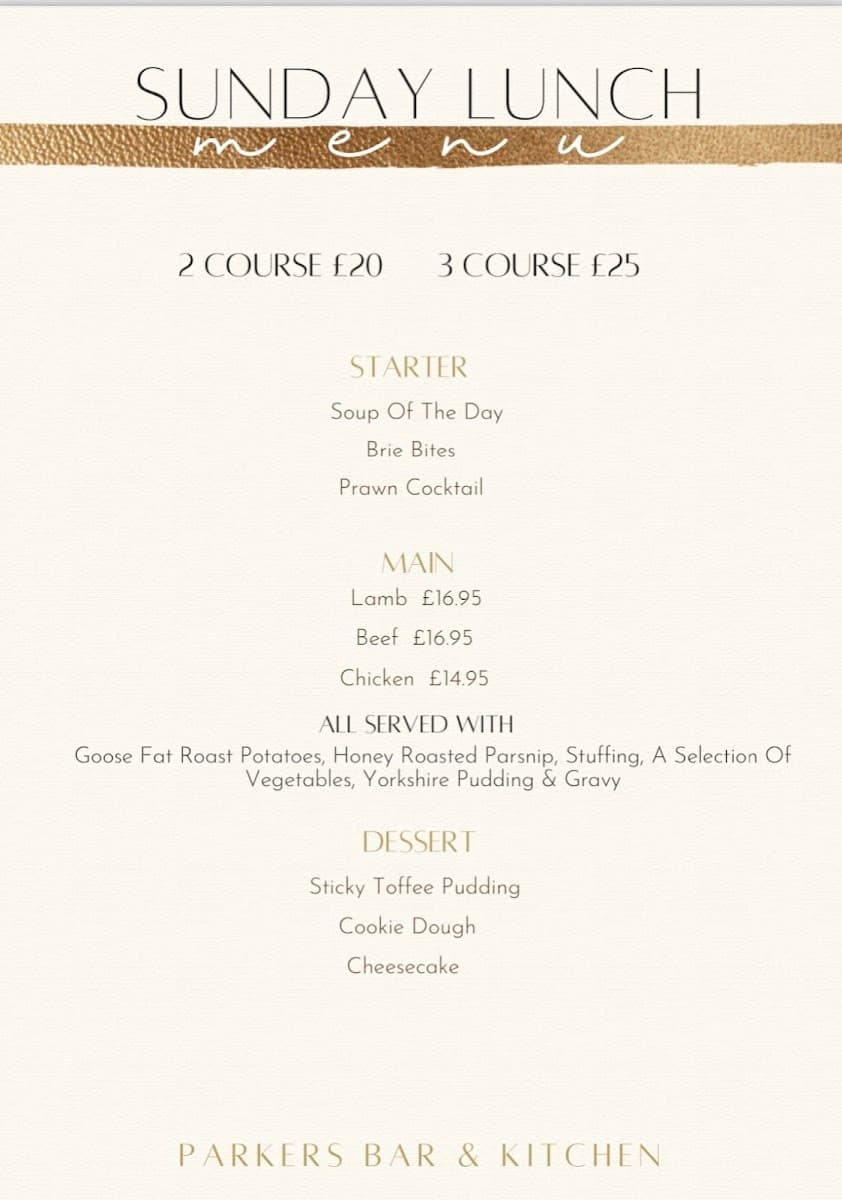 Parker’s Bar & Kitchen