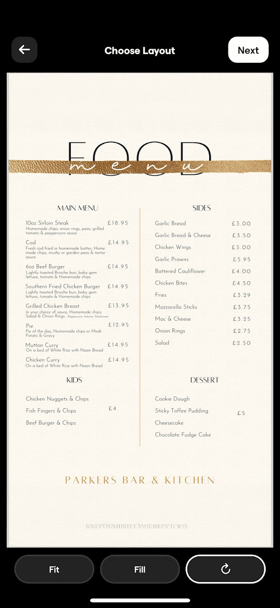 Parker’s Bar & Kitchen
