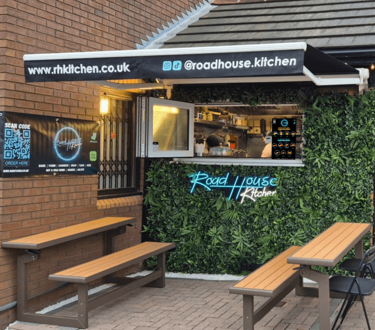Roadhouse kitchen