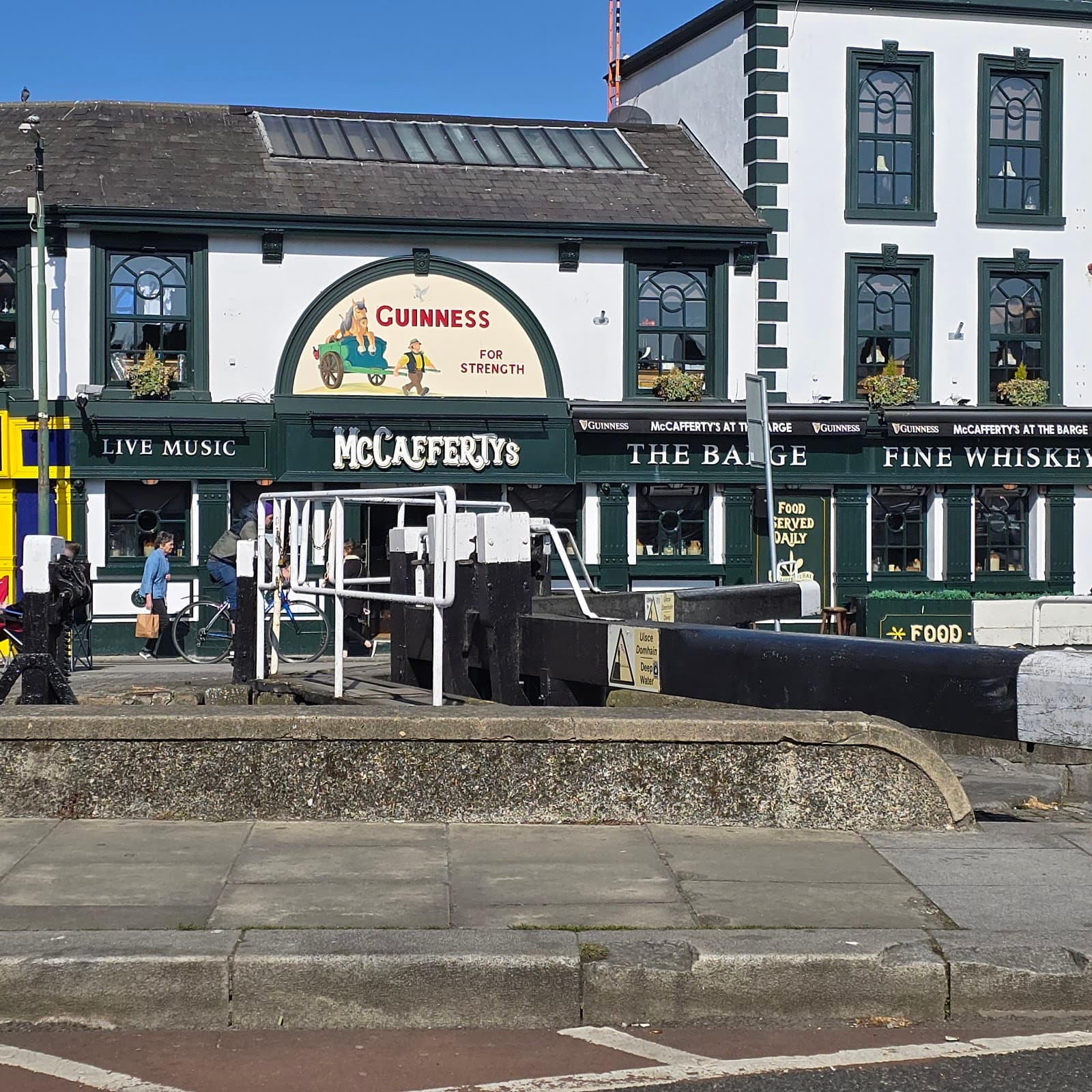 McCaffertys at the Barge