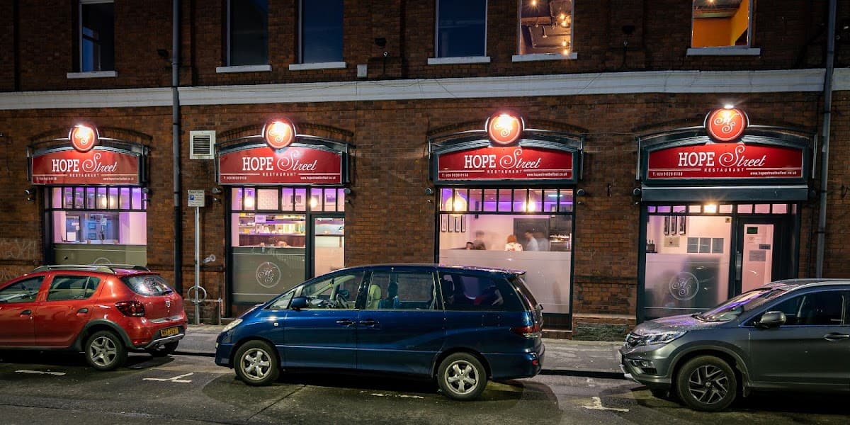 Hope Street Restaurant Belfast