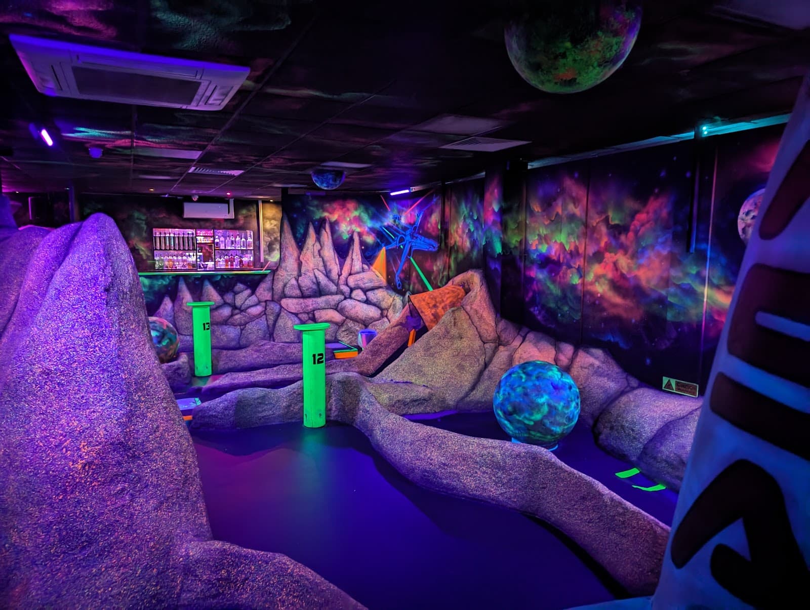 Glo Golf Games Bar Peterborough