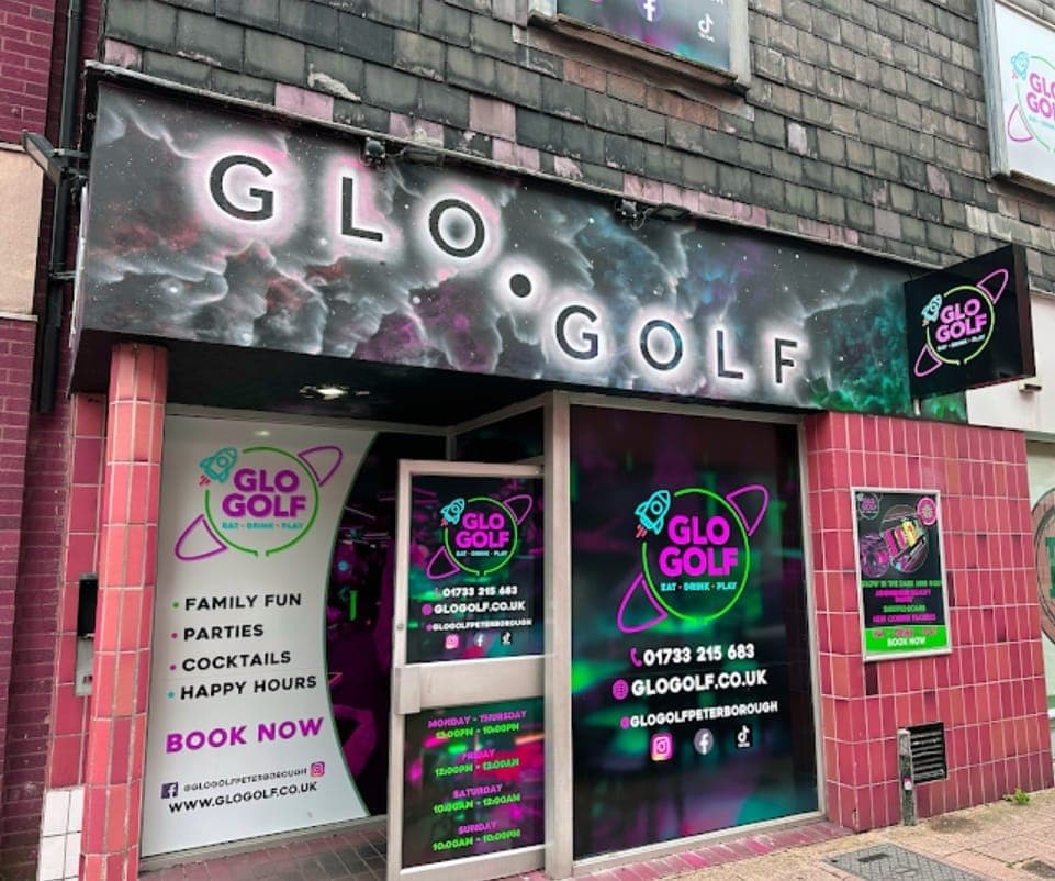 Glo Golf Games Bar Peterborough