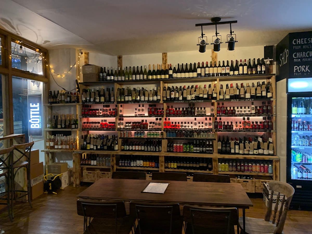 Bottle bar and shop