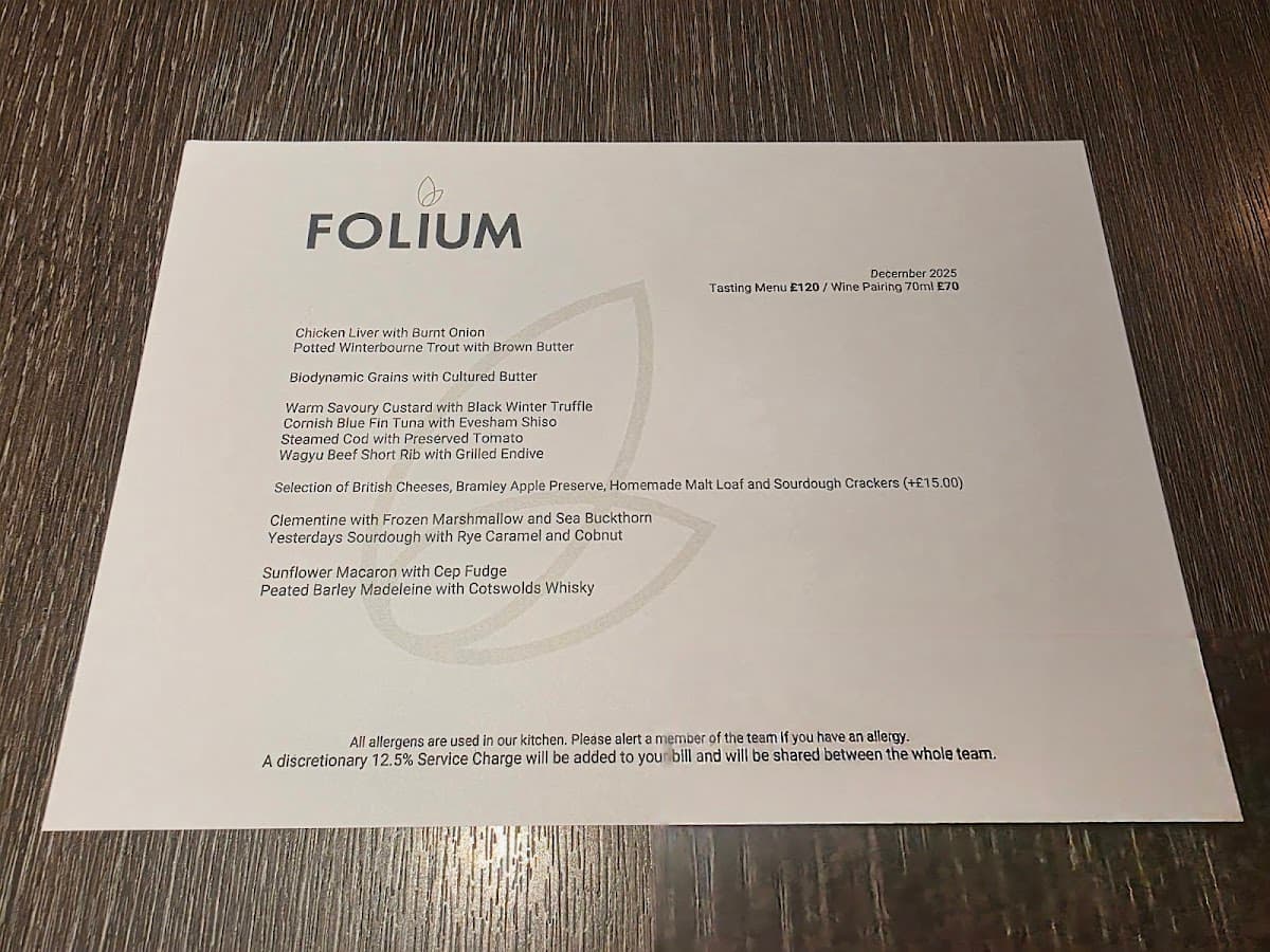 Restaurant Folium