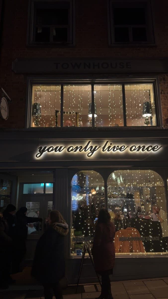 You Only Live Once