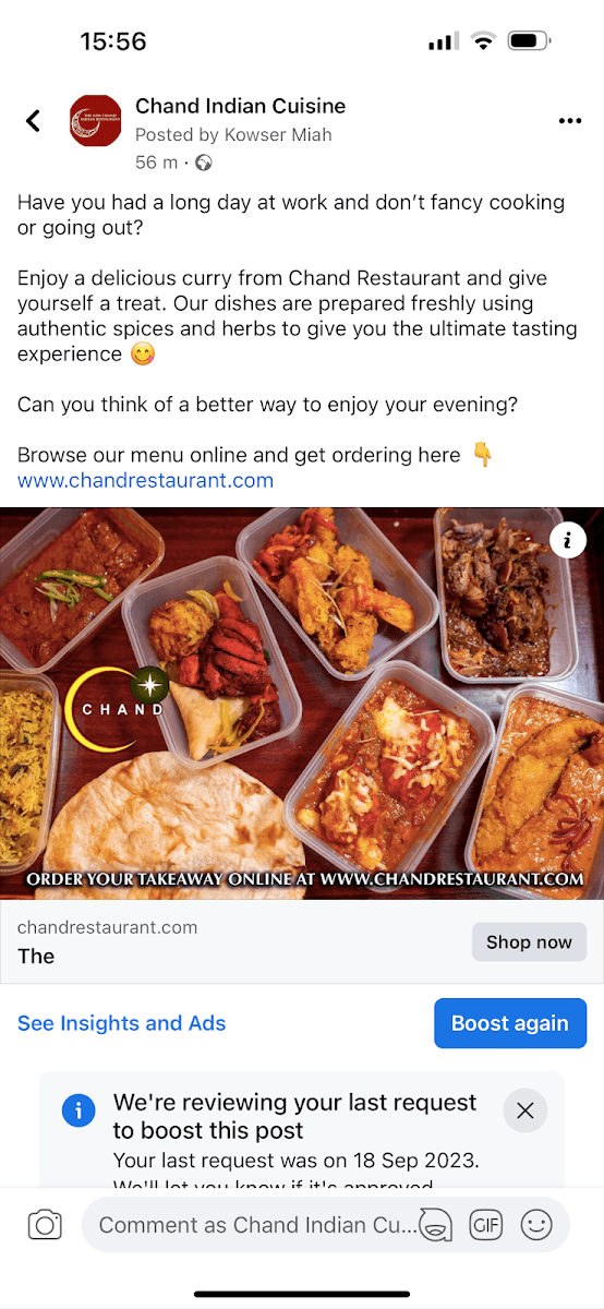 Chand Indian Cuisine