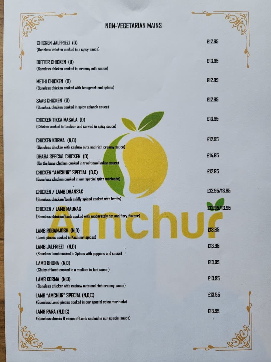 AMCHUR Restaurant and Bar