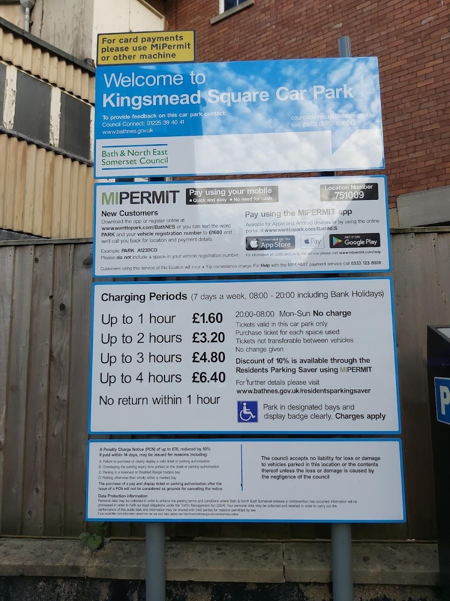 Kingsmead Square Car Park