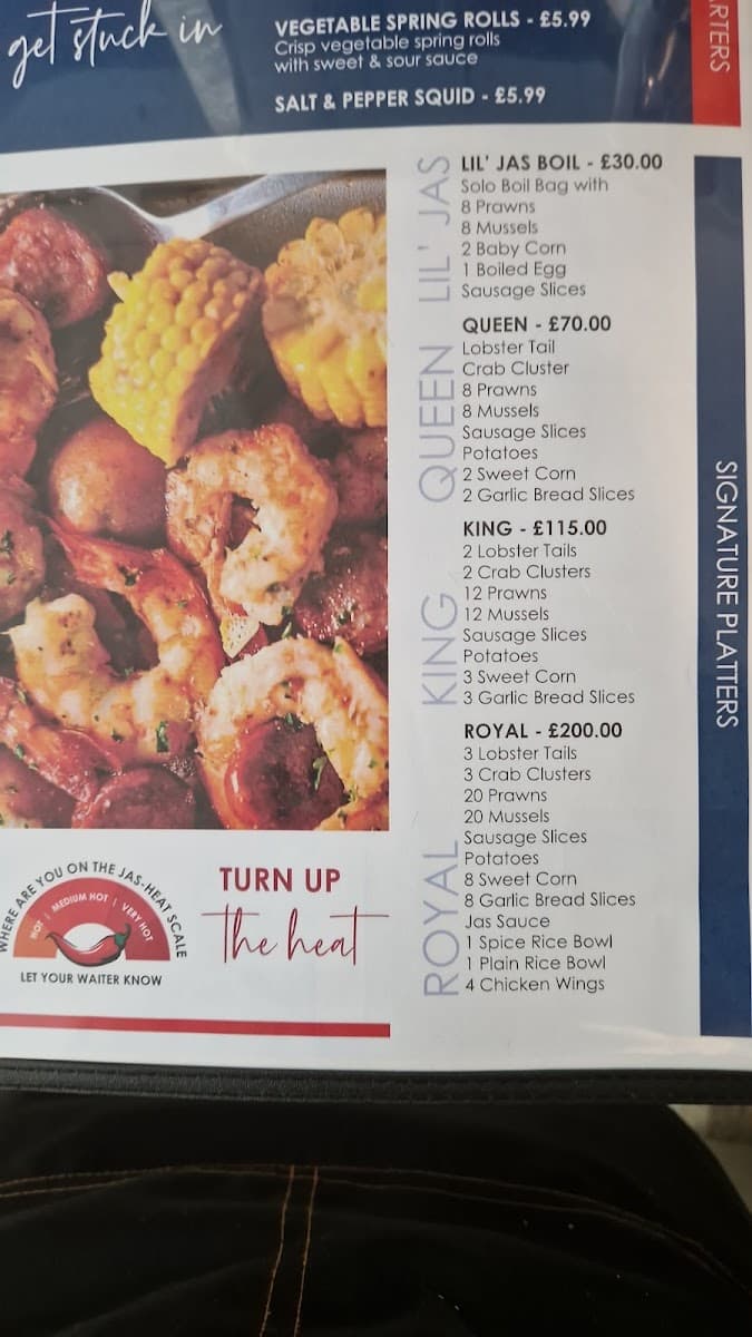 Jaslicking Seafood Boil, Kent