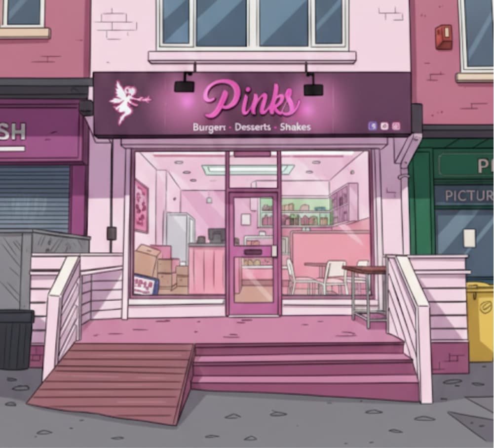 Pinks Burgers And Desserts