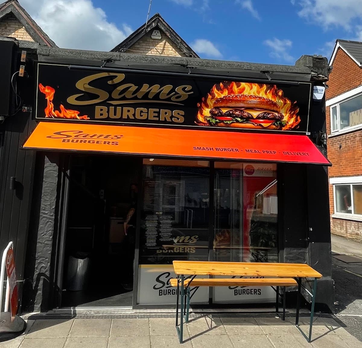 Sam's burgers and meal prep BCP