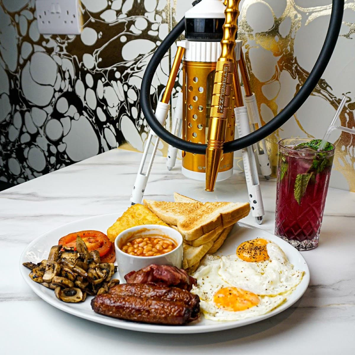 SMOUK Shisha | Breakfast | Brunch | Steakhouse | Desserts | Lounge Leicester