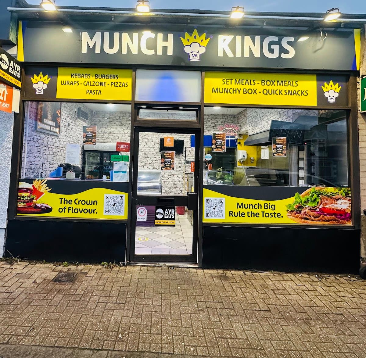 Munch kings Ayr