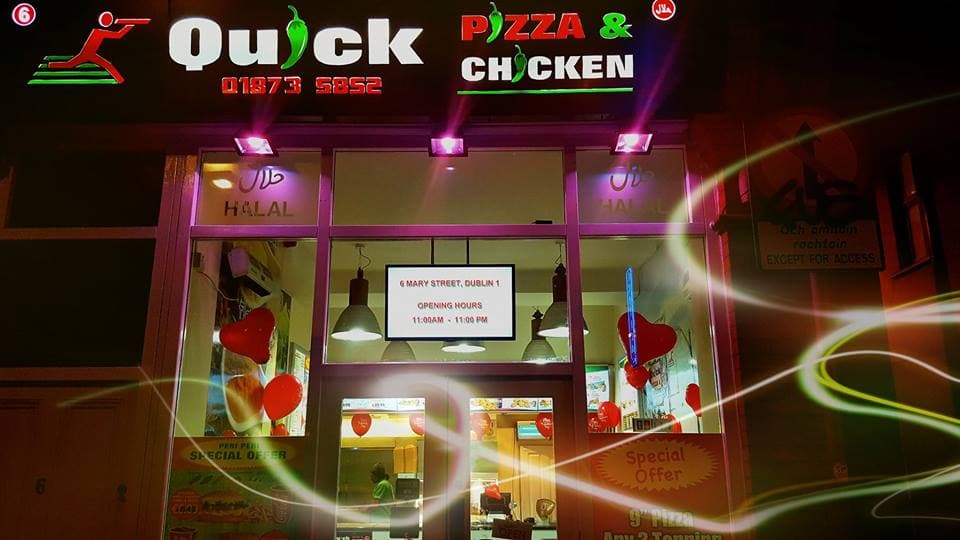 Quick Pizza and Peri Peri Chicken