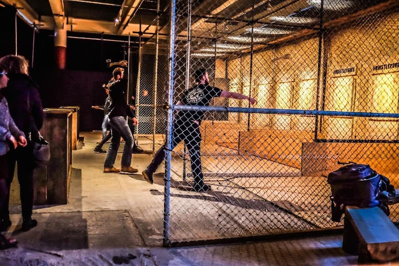 Whistle Punks Urban Axe Throwing Manchester