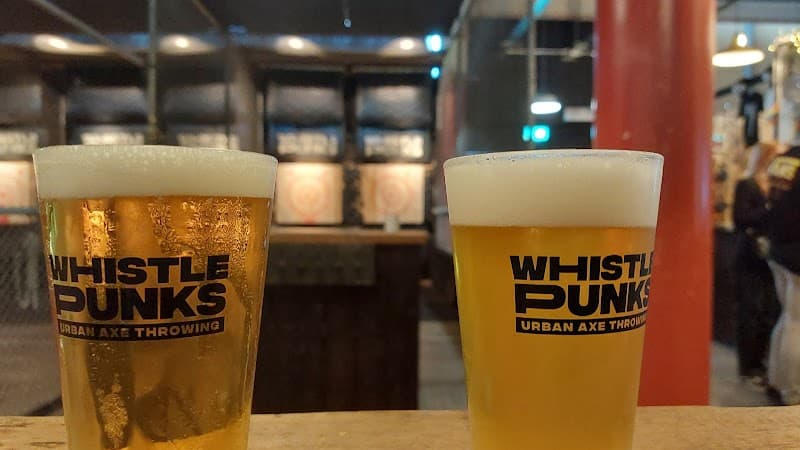 Whistle Punks Urban Axe Throwing Manchester