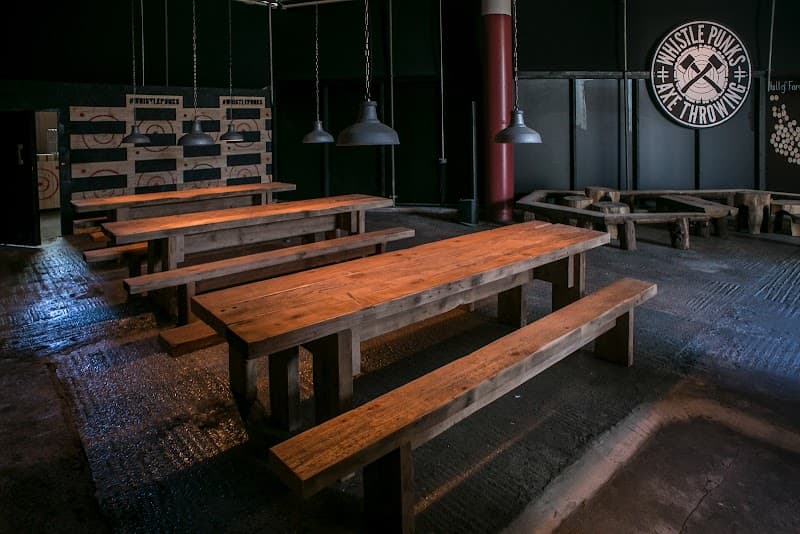 Whistle Punks Urban Axe Throwing Manchester