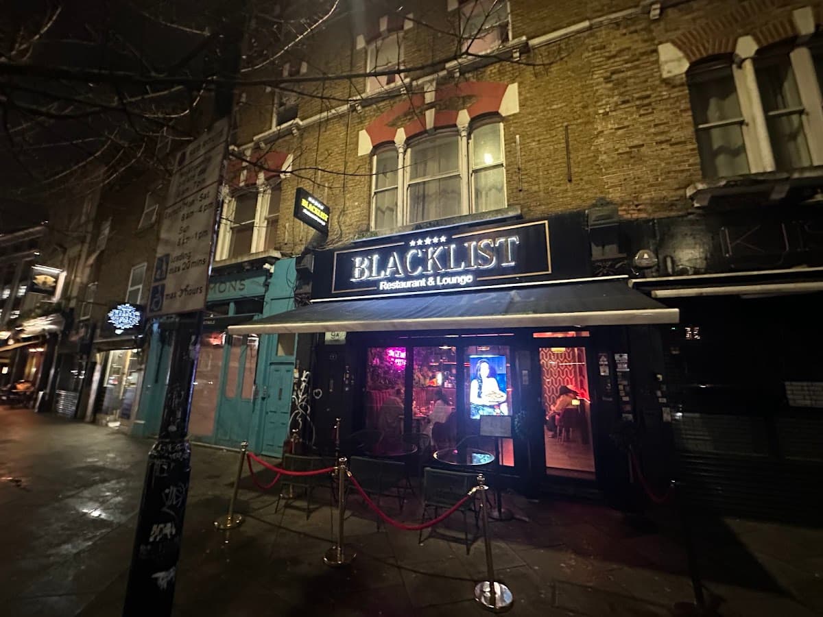 Blacklist Lounge London