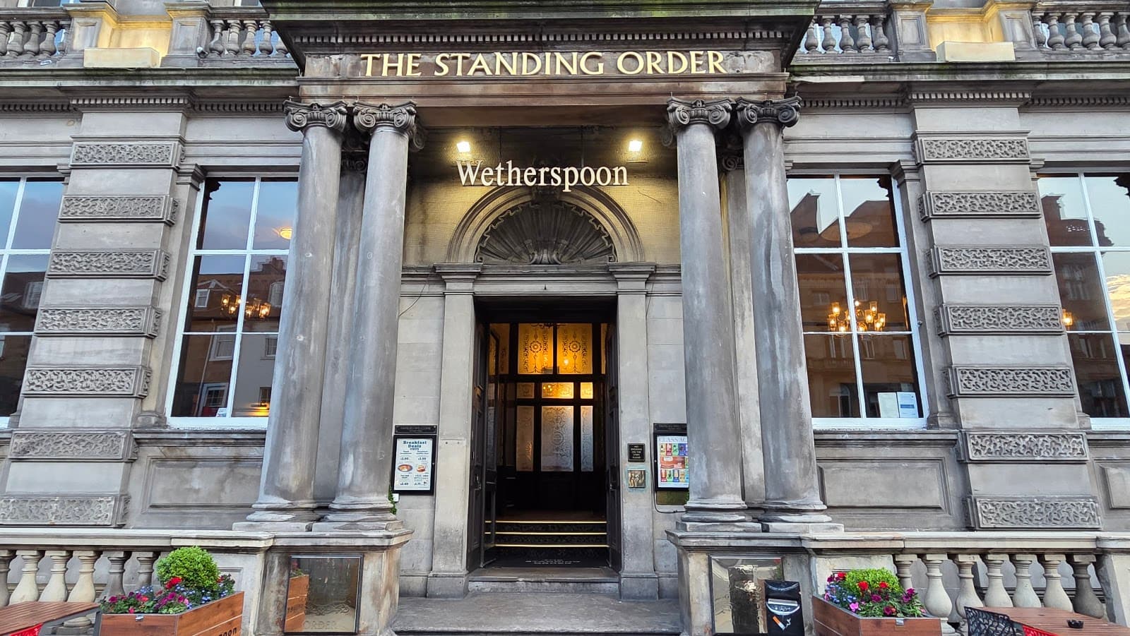The Standing Order - JD Wetherspoon