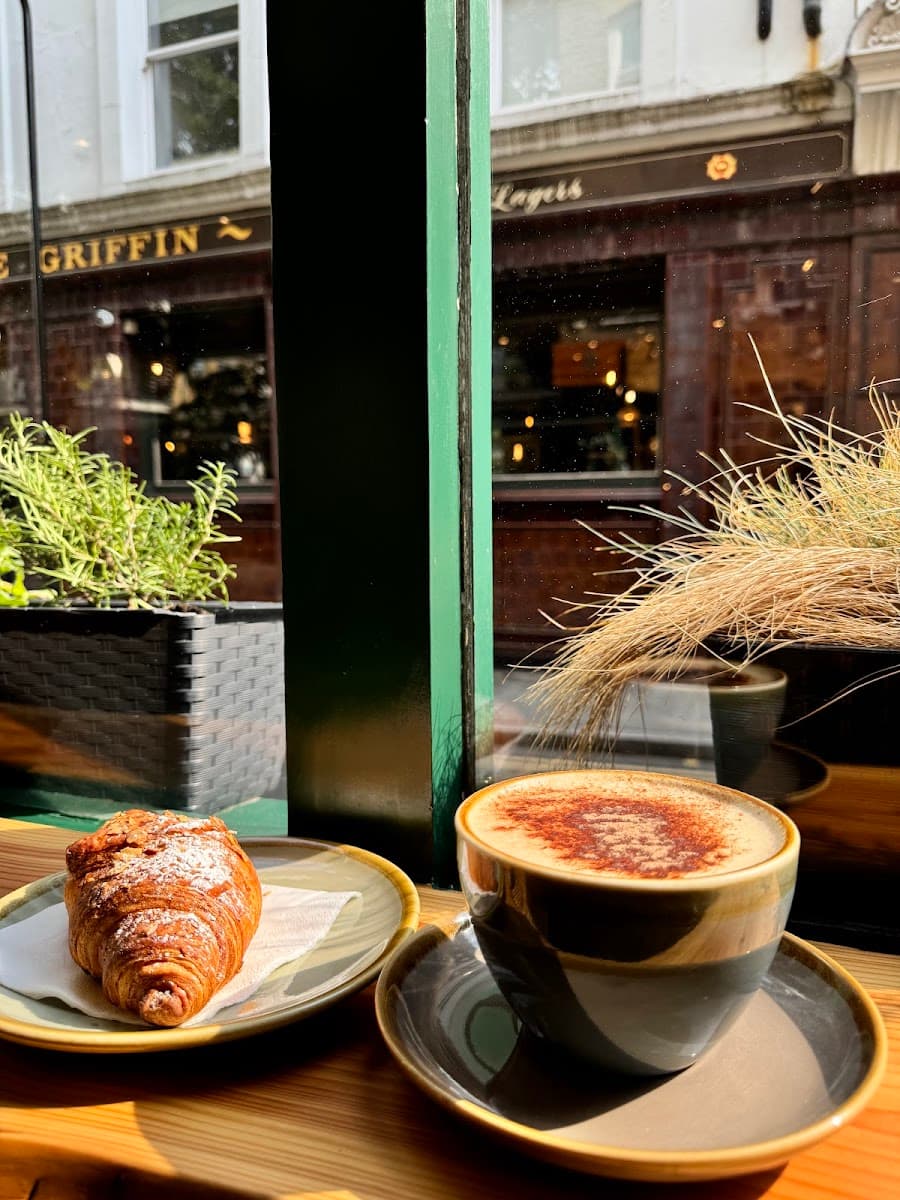 Small square cafe
