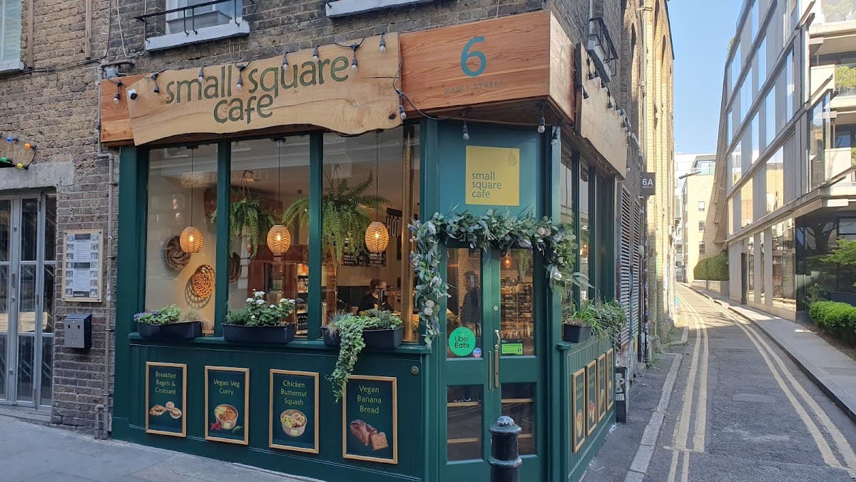 Small square cafe