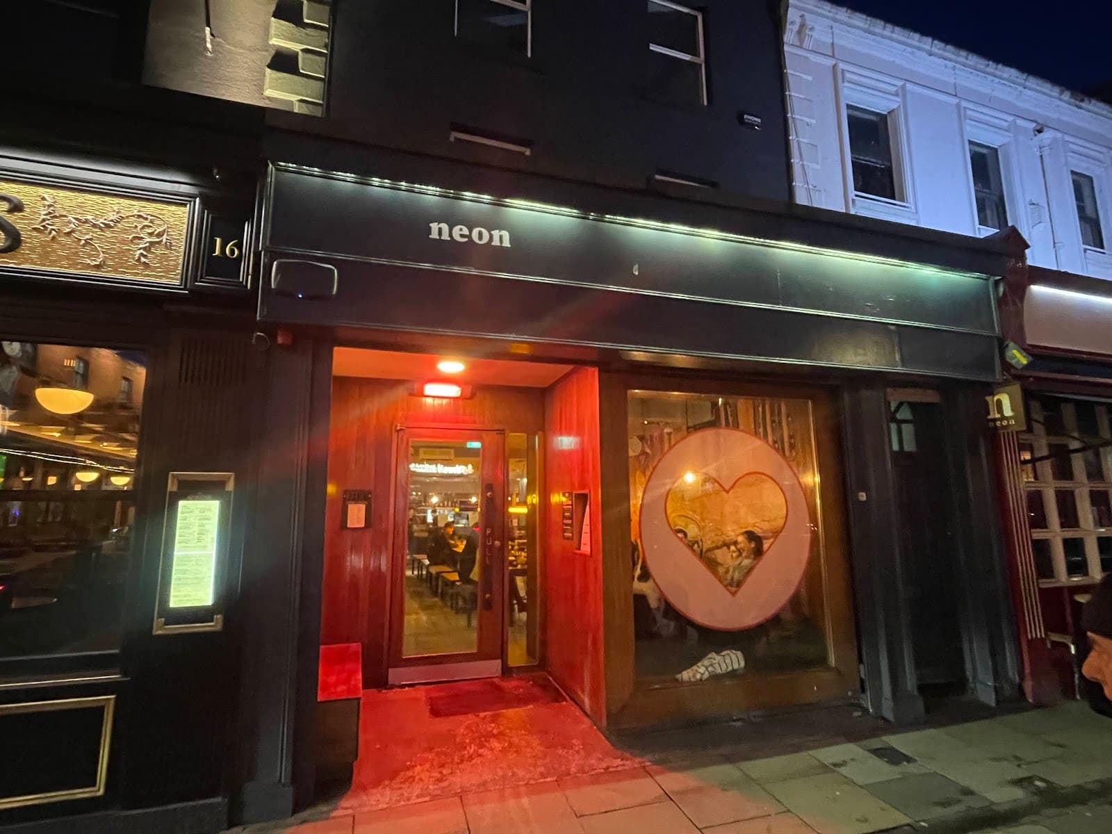 Neon Asian Street Food