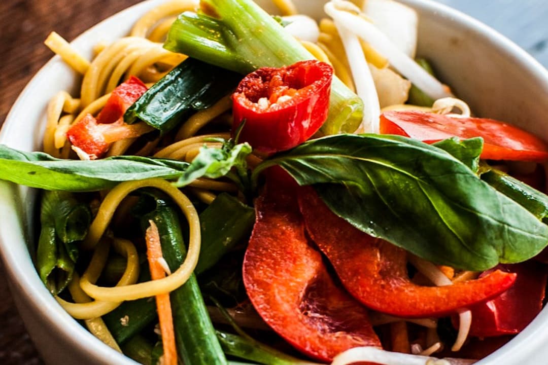 Neon Asian Street Food