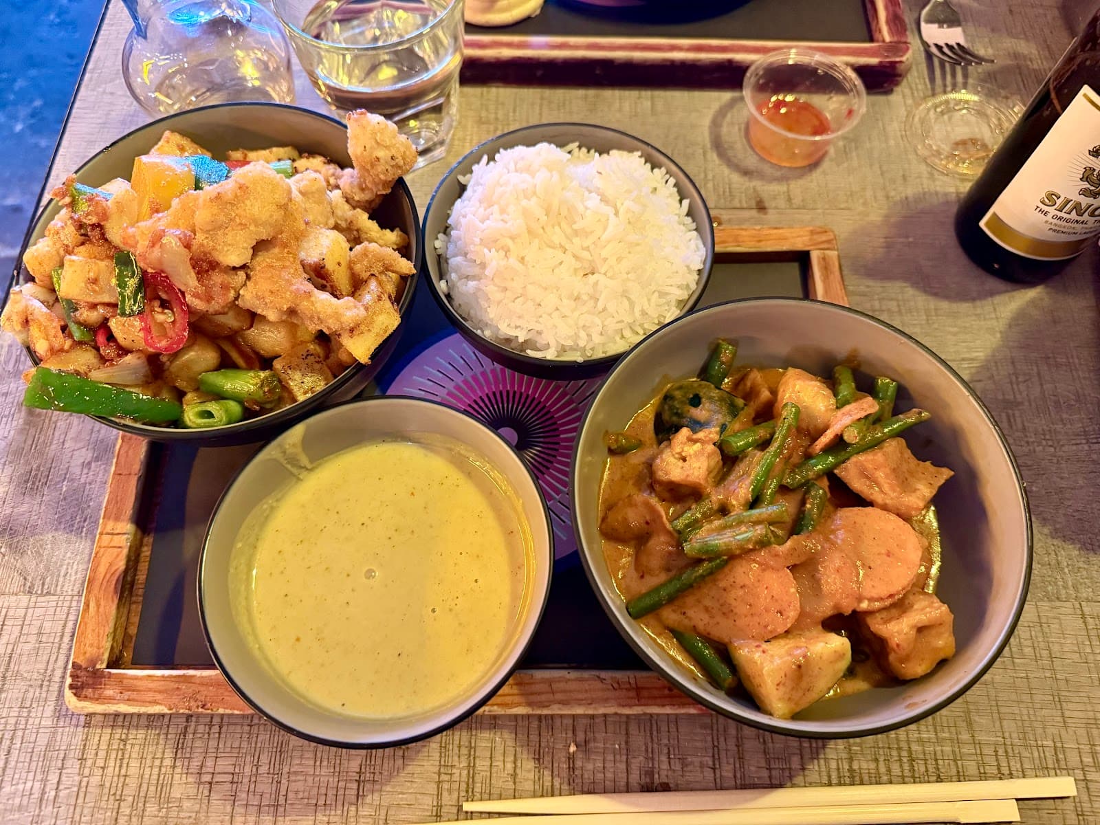 Neon Asian Street Food