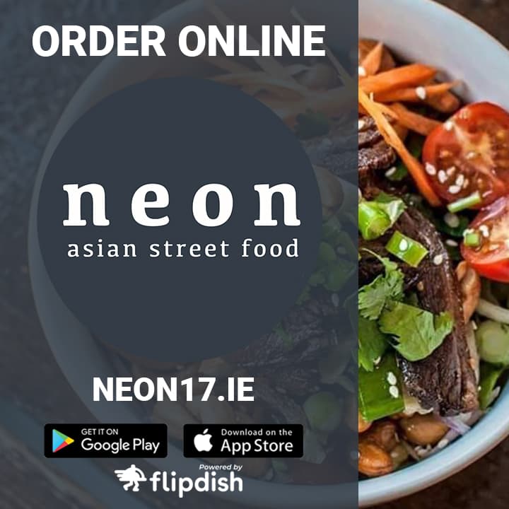 Neon Asian Street Food