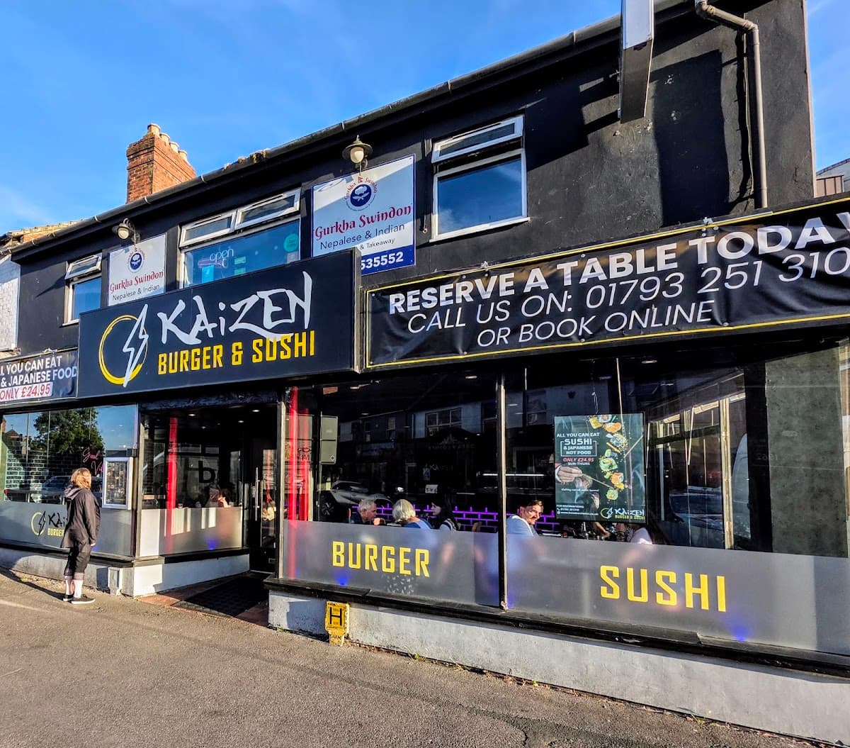 Kaizen Burger and Sushi (Swindon)