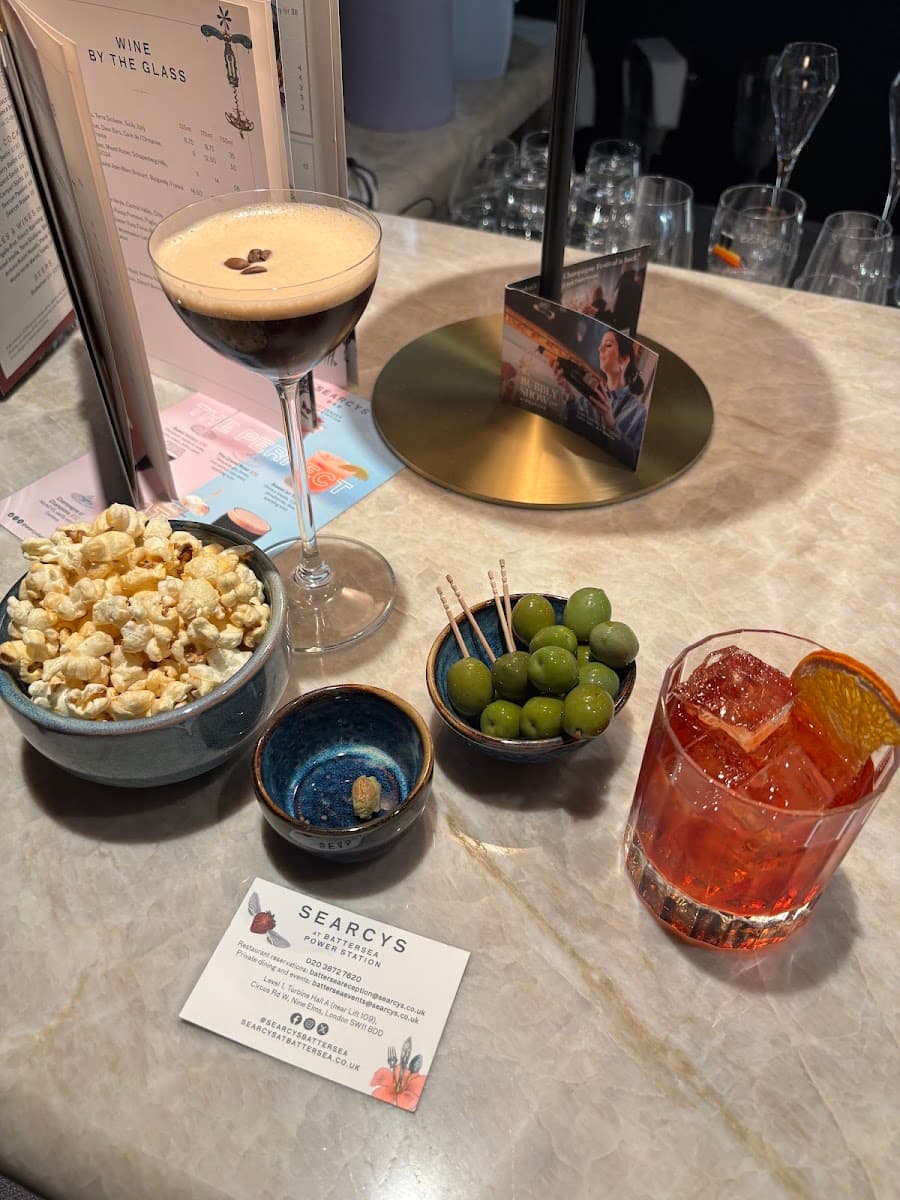 Searcys Champagne Bar at Battersea Power Station
