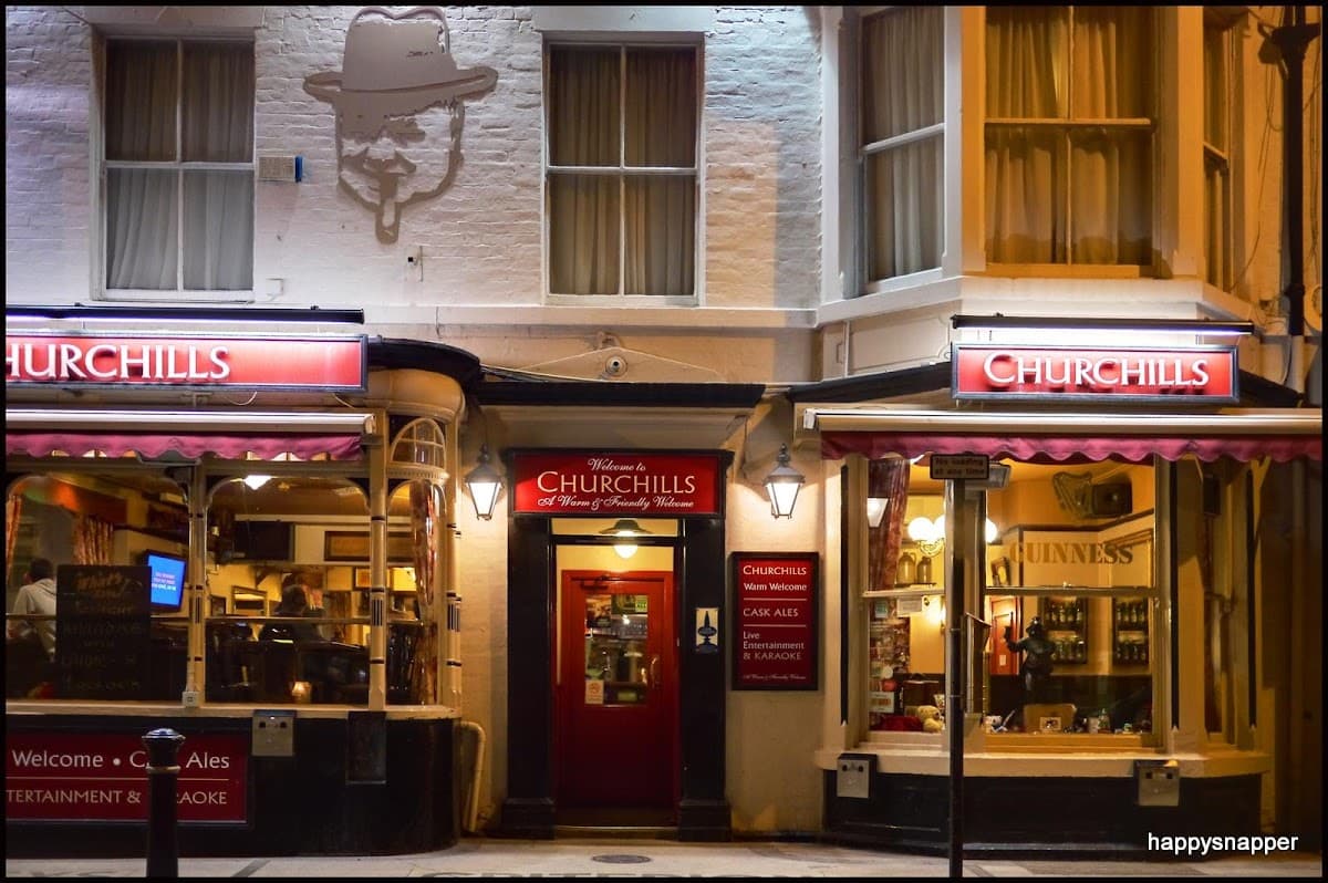 CHURCHILLS • Topping St. • A Warm & Friendly Welcome
