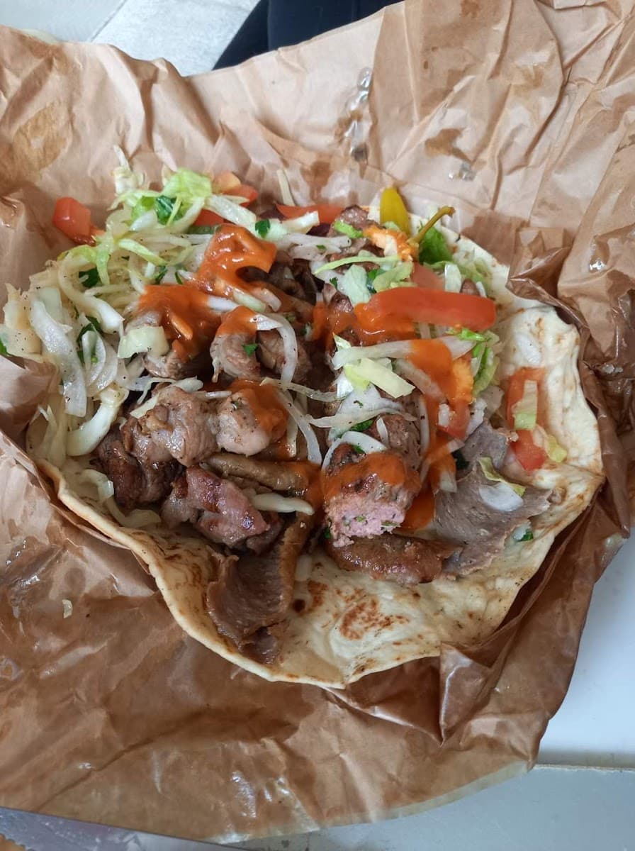 Kofta and shish