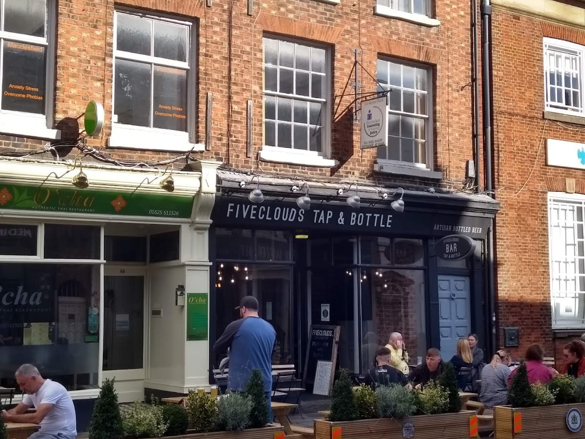 Five Clouds Tap and Bottle