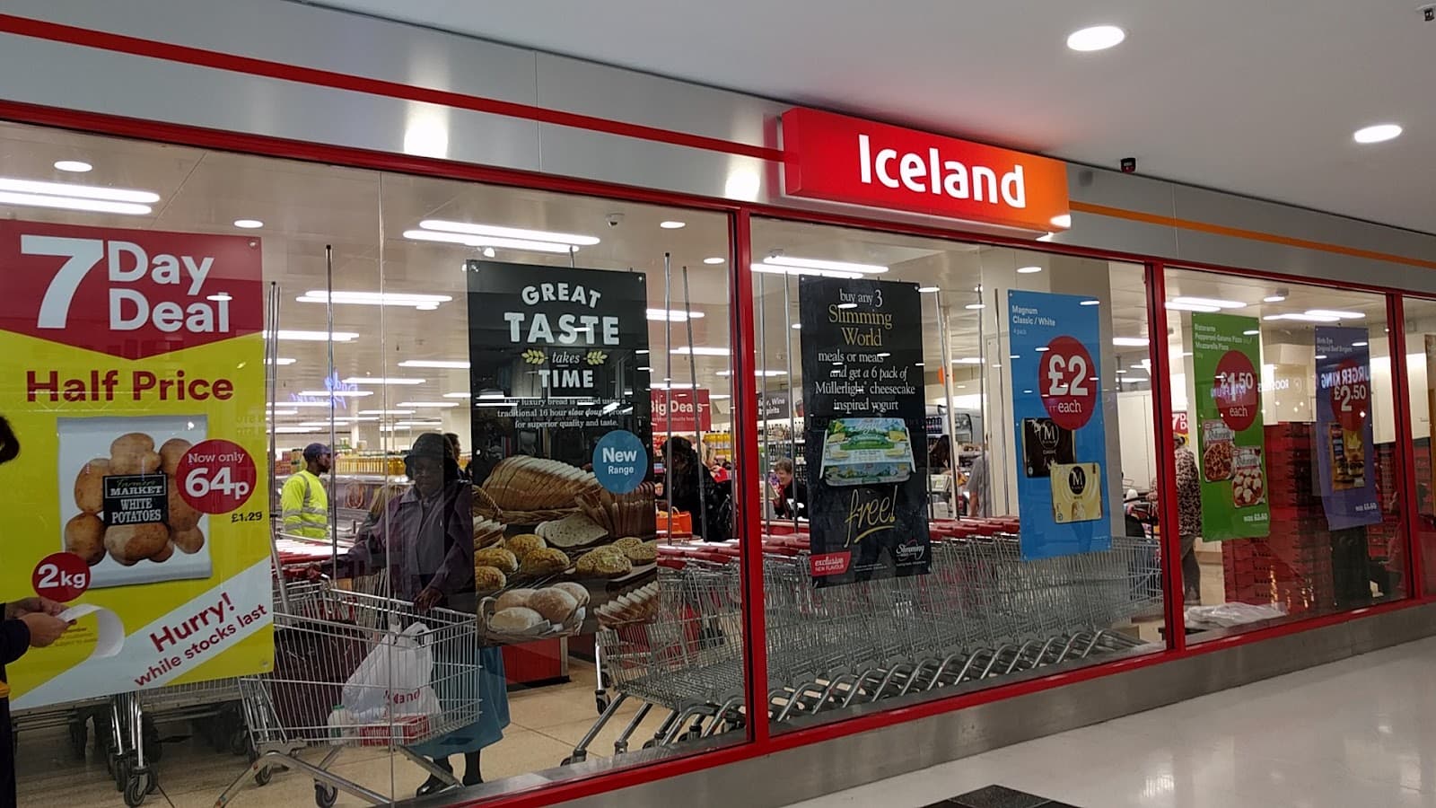 Iceland Supermarket West Midlands