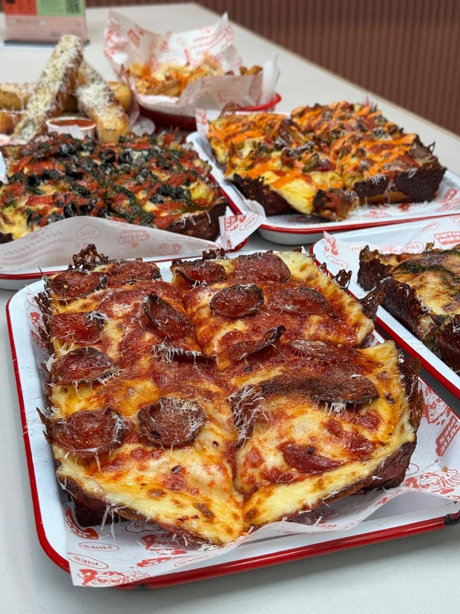 Cutie Pies & Fries - Detroit Style Pizza
