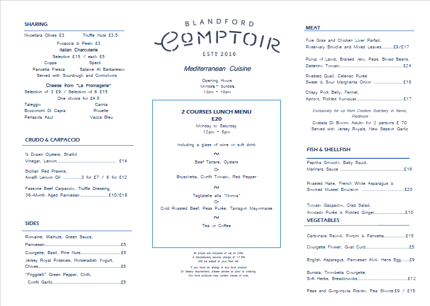 Blandford Comptoir