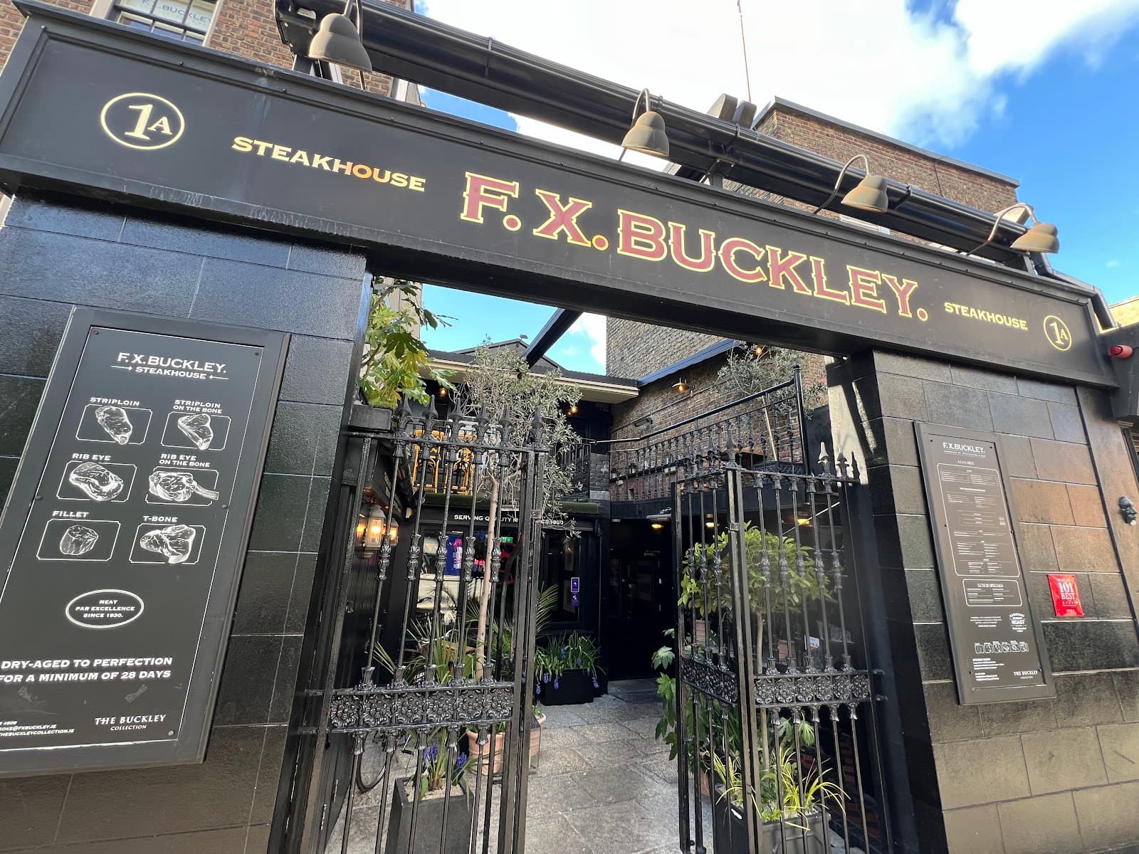 F.X. Buckley Steakhouse Pembroke Street