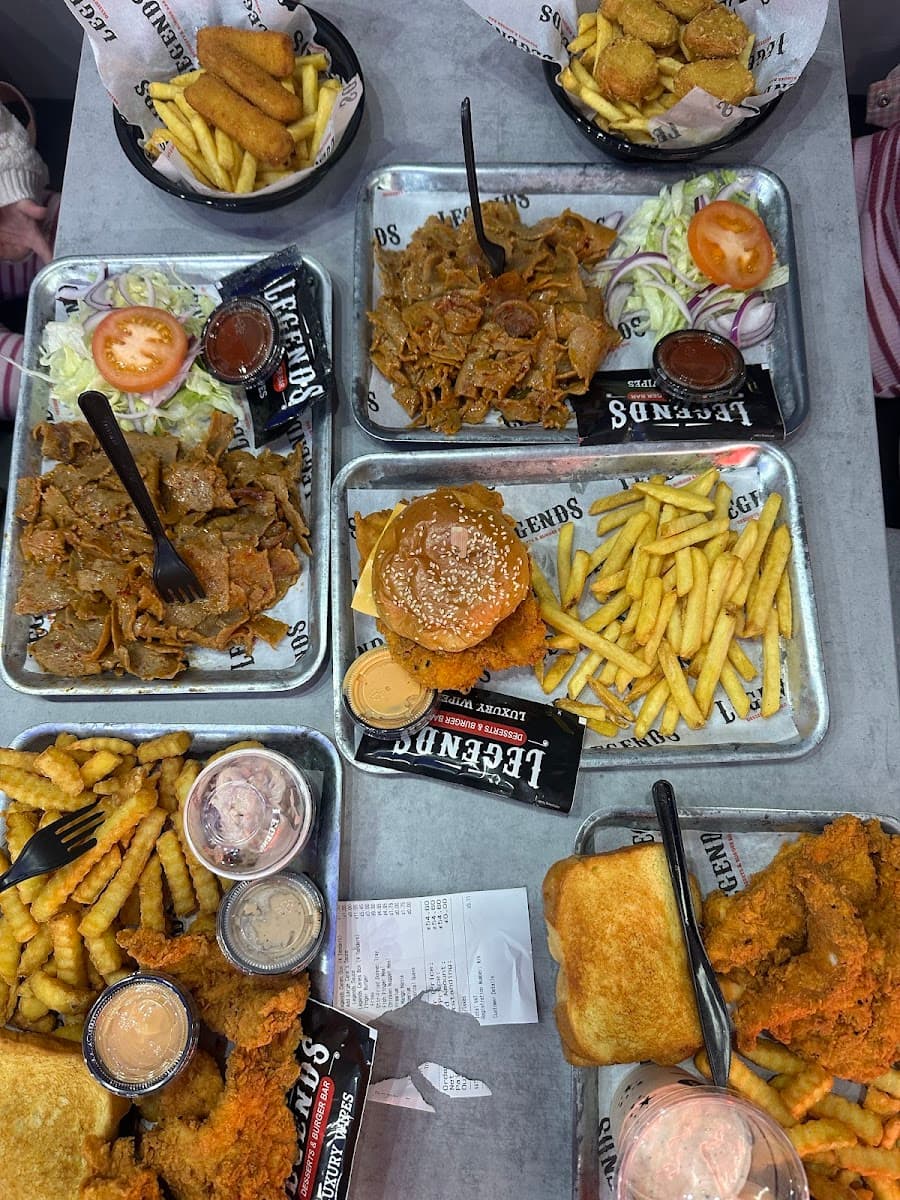 Legends Desserts & Burger Bar Wakefield