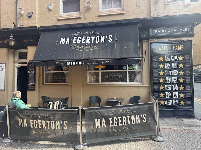 Ma Egerton's Stage Door